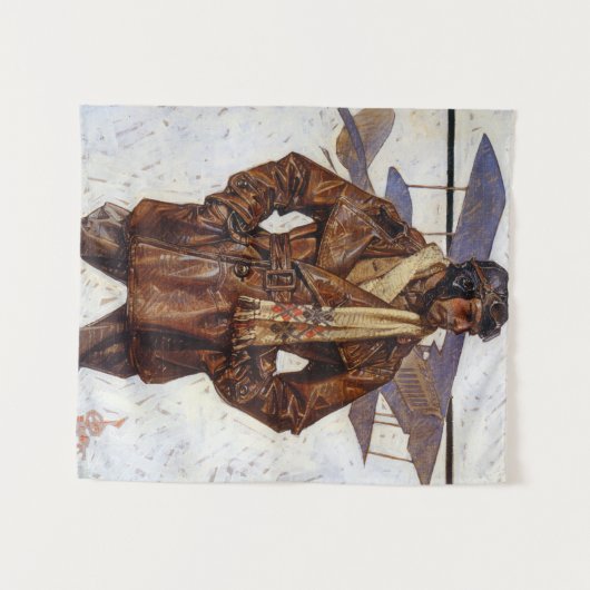 Aviator, 1917 by Joseph Christian Leyendecker Wandkleed (Voorkant (horizontaal))