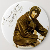 Aviator Acteur Daredevil DeLay - Dappere Button (Voorkant)