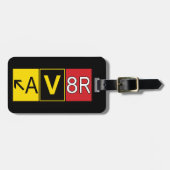 Aviator - AV8R - Bagagelabel (Voorkant horizontaal)