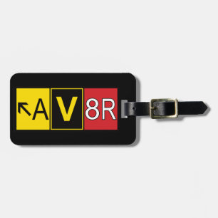 Aviator - AV8R - Bagagelabel
