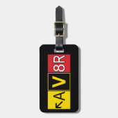 Aviator - AV8R - Bagagelabel (Voorkant verticaal)