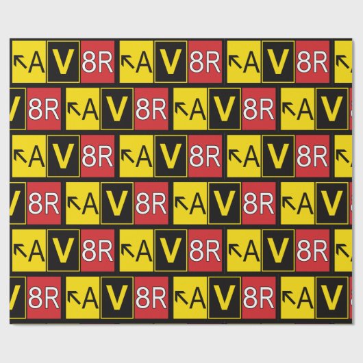 Aviator - AV8R - Cadeaupapier (Vlak)