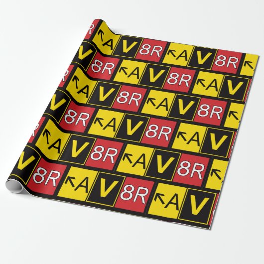 Aviator - AV8R - Cadeaupapier (Uitgerold)