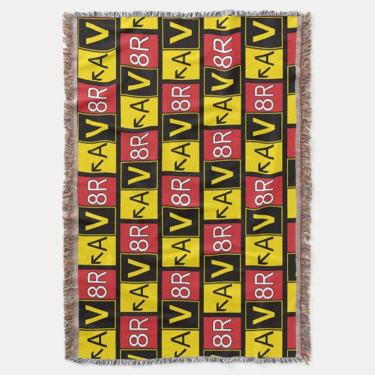 Aviator - AV8R - Deken (Voorkant Verticaal)