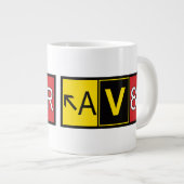 Aviator - AV8R - Grote Koffiekop (Voorkant rechts)