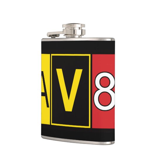 Aviator - AV8R - Heupfles (Links)