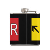 Aviator - AV8R - Heupfles (Achterkant)