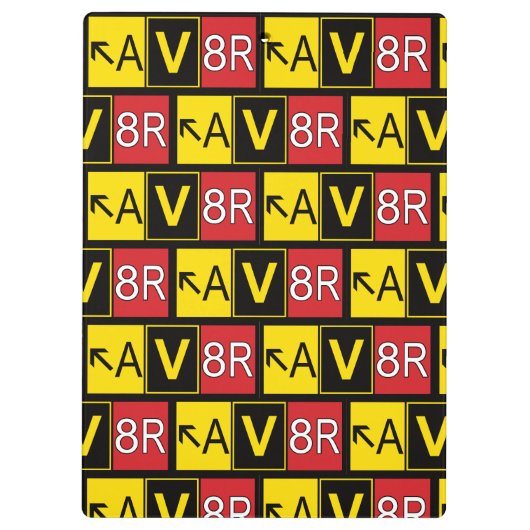 Aviator - AV8R - Klembord (Achterkant)