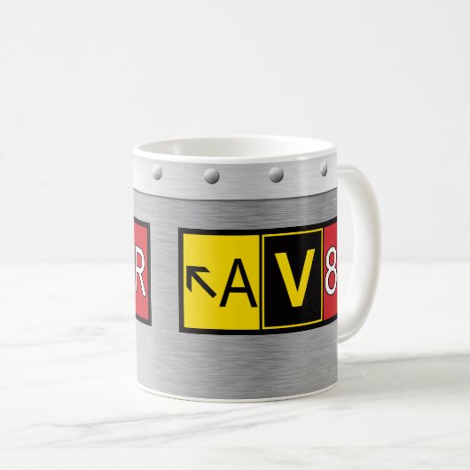 Aviator - AV8R - Koffiemok (Voorkant rechts)