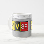 Aviator - AV8R - Koffiemok (Voorkant links)