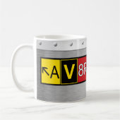 Aviator - AV8R - Koffiemok (Links)
