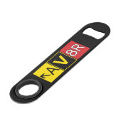 Aviator - AV8R - Speed Flessenopener (Voorkant Gekanteld)