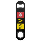 Aviator - AV8R - Speed Flessenopener (Voorkant)