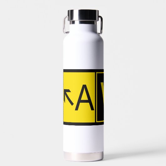 Aviator - AV8R - Waterfles (Voorkant)