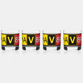 Aviator - AV8R - Whisky Glas