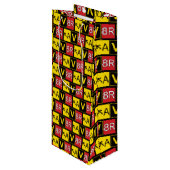 Aviator - AV8R - Wijn Cadeautas (Voorkant Gekanteld)