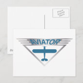 Aviator Briefkaart (Voorkant / Achterkant)