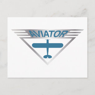 Aviator Briefkaart