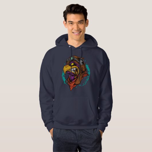 Aviator Eagle Hoodie (Voorkant volledig)