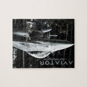 Aviator F-16 Strijd tegen valk Legpuzzel (Horizontaal)