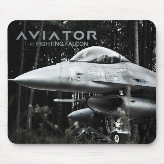 Aviator F-16 Strijd tegen valk Muismat (Voorkant)