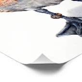 Aviator Goose Art Print Foto Afdruk (Hoek)