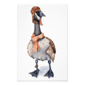 Aviator Goose Art Print Foto Afdruk (Voorkant)