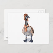 Aviator Goose Briefkaart (Voorkant / Achterkant)