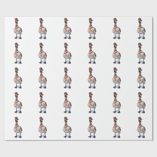 Aviator Goose Cadeaupapier (Vlak)