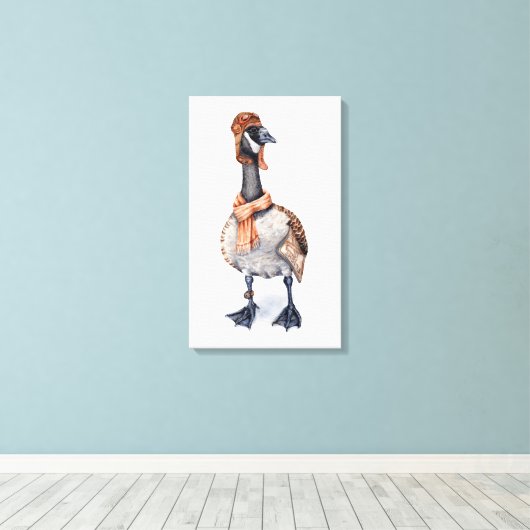 Aviator Goose Canvas (Insitu (Houten vloer))