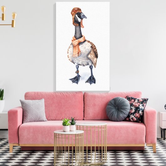 Aviator Goose Canvas (Insitu (Woonkamer))