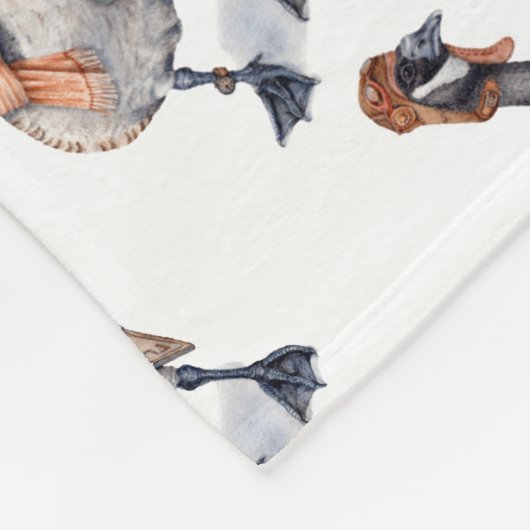 Aviator Goose Fleece Deken (Hoek)