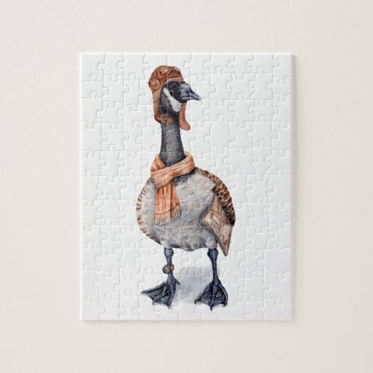 Aviator Goose Legpuzzel (Verticaal)