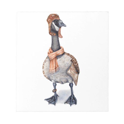 Aviator Goose Notitieblok (Voorkant)