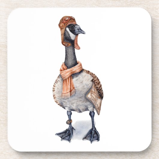 Aviator Goose Onderzetter (Voorkant)