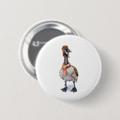 Aviator Goose Ronde Button 5,7 Cm (Voorkant /achterkant)