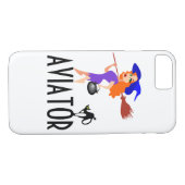 Aviator grappig aanpasbaar Case-Mate iPhone case (Achterkant (Horizontaal))