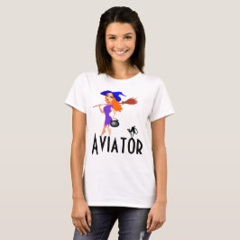Aviator grappig aanpasbaar t-shirt