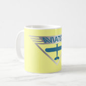Aviator Koffiemok (Voorkant links)