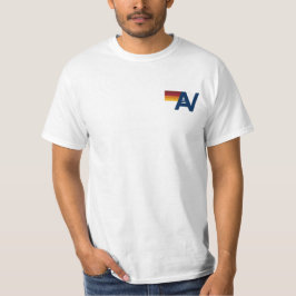 Aviator Nation Logo Vintage Stijl T-shirt