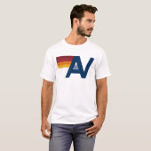 Aviator Nation Logo Vintage T-shirt (Voorkant volledig)