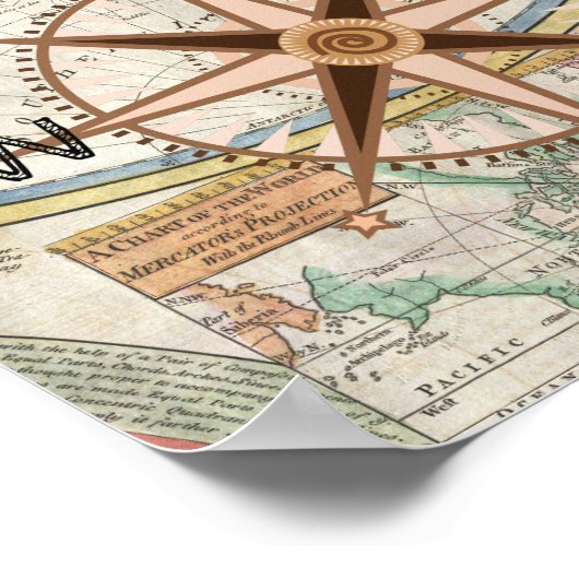 Aviator Plane World Adventure Poster (Hoek)