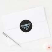 Aviator Ronde Sticker (Envelop)