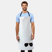 Aviator Shades Black Custom Pilot Name Sunbril Schort (Gedragen)