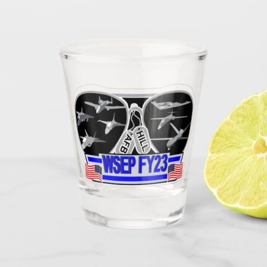Aviator Shot Glass Glas (Voorkant)