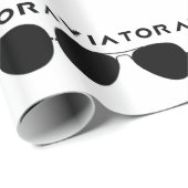 Aviator SUnglazen Silhouette Cadeaupapier (Rol Hoek)