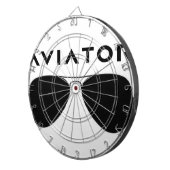 Aviator SUnglazen Silhouette Dartbord (Voorkant Rechts)
