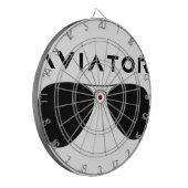 Aviator SUnglazen Silhouette Dartbord (Voorkant Links)