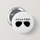 Aviator SUnglazen Silhouette Ronde Button 5,7 Cm (Voorkant /achterkant)