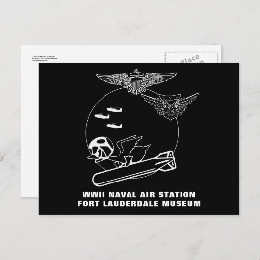 Aviator Torpedo Duck Briefkaart (Voorkant / Achterkant)